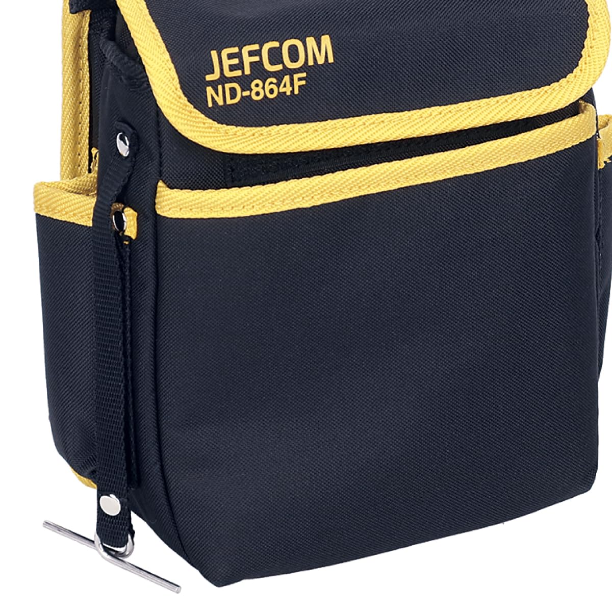 Amazon | デンサン 電工キャンバスハイポーチ(フタ付) ND-864F | 腰袋